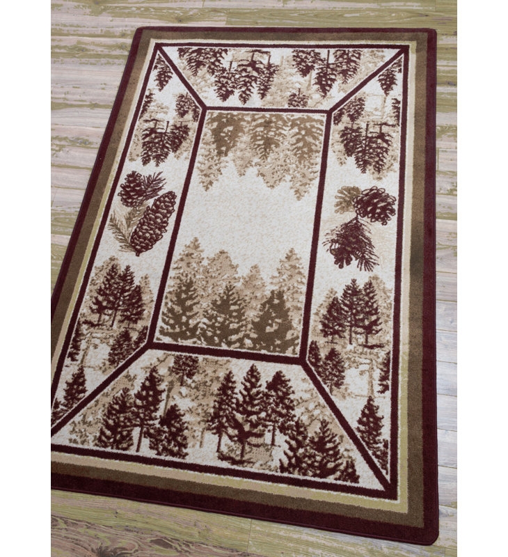 Cadia Floral Indoor Rug, Rectangle 3'10" x 5'4"