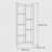 Aurelle Geometric Bookcase