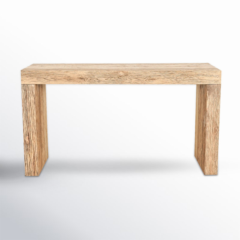 Console l 55 po avec base Adams, Naturel