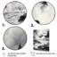 Souffle de geyser gris - Décoration murale paysage et nature-91390685-91390686
