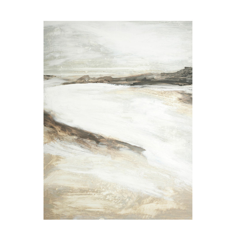 Art mural sur toile tendue - "Effortless No. 2" par LNS Design pour le salon, la chambre à coucher ou le bureau - 18 x 24