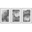 "Noir, blanc, cercle géométrique, collage, formes abstraites, illustrations, art moderne bohémien nordique" - 3 pièces-100781036-100781038