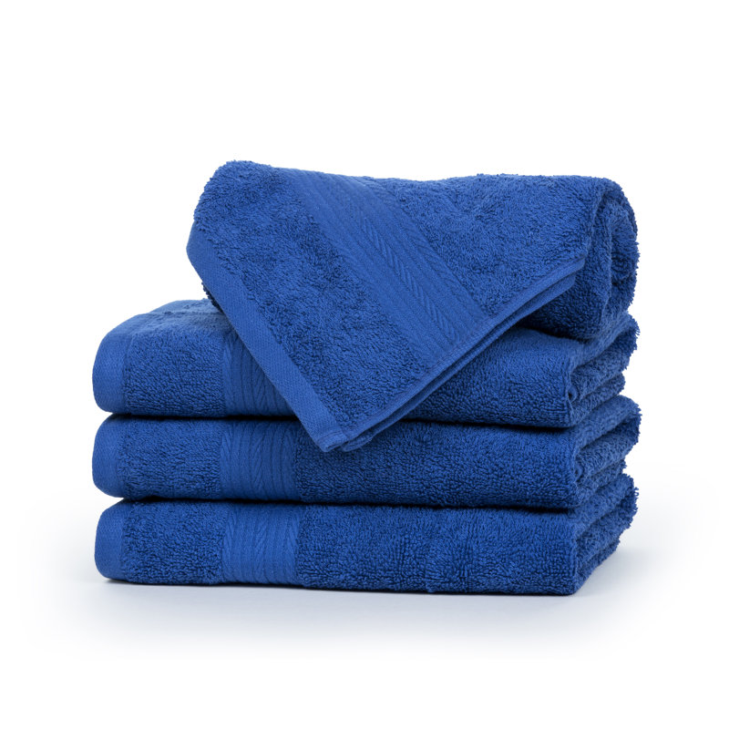 100% Cotton Hand Towels, Navy