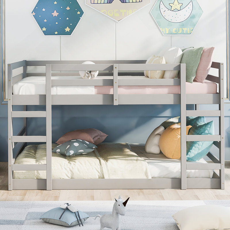 Over  Bunk Bed With Ladder（OLD SKU：WFAAE）