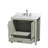 Sheffield 36" Freestanding Single Bathroom Vanity with Quartz Top-100481467-100481468-100500116