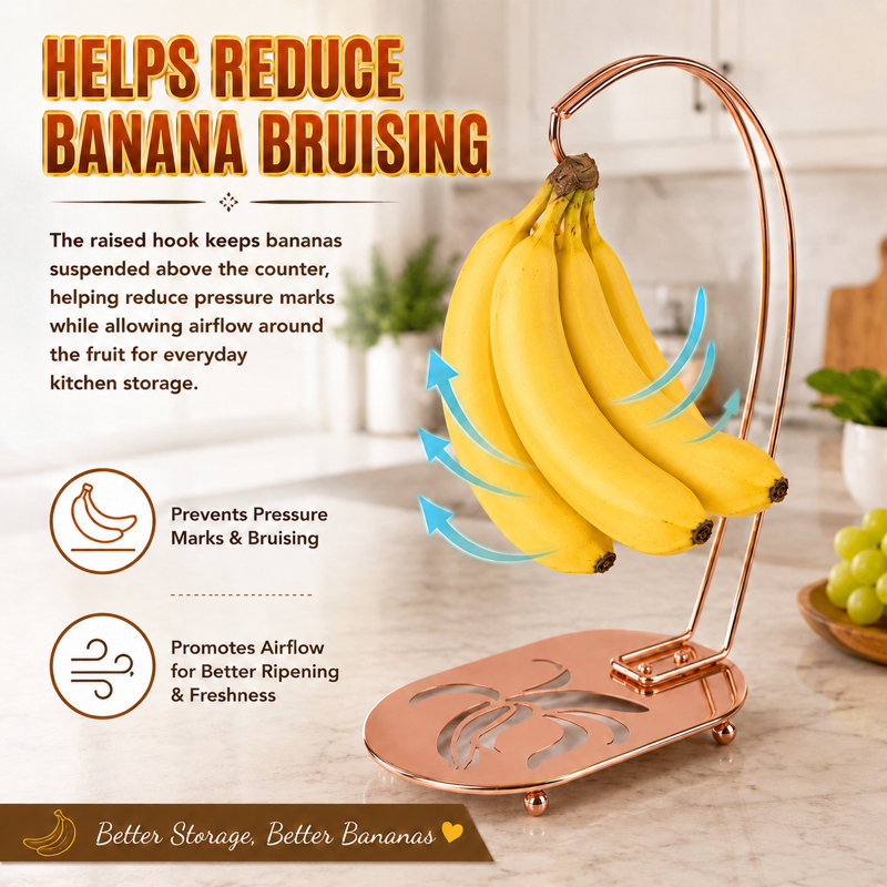 Winston Porter Vicksburg Iron Banana Hanger