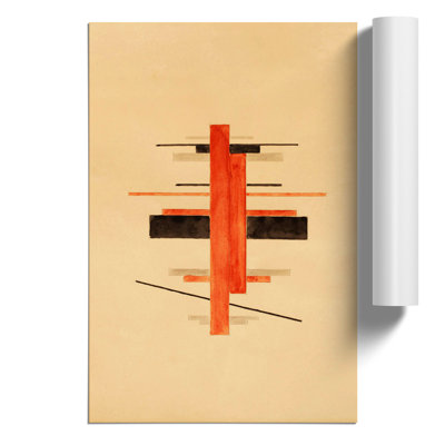 Suprematist Composition by Ilya Chashnik - Frameless Print