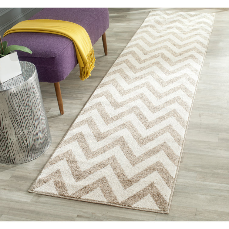 Sharpay Chevron Hand Woven Indoor / Outdoor Area Rug