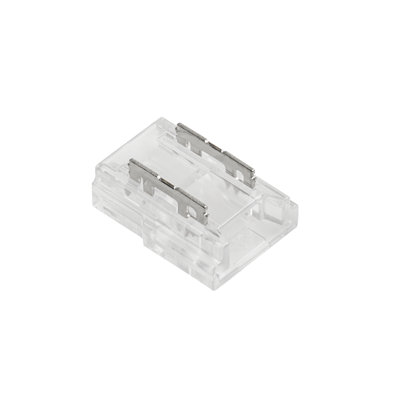 6T Series Tape Light COB Dry Tape to Wire Clear Straight Crimp Connectors 5-Pack