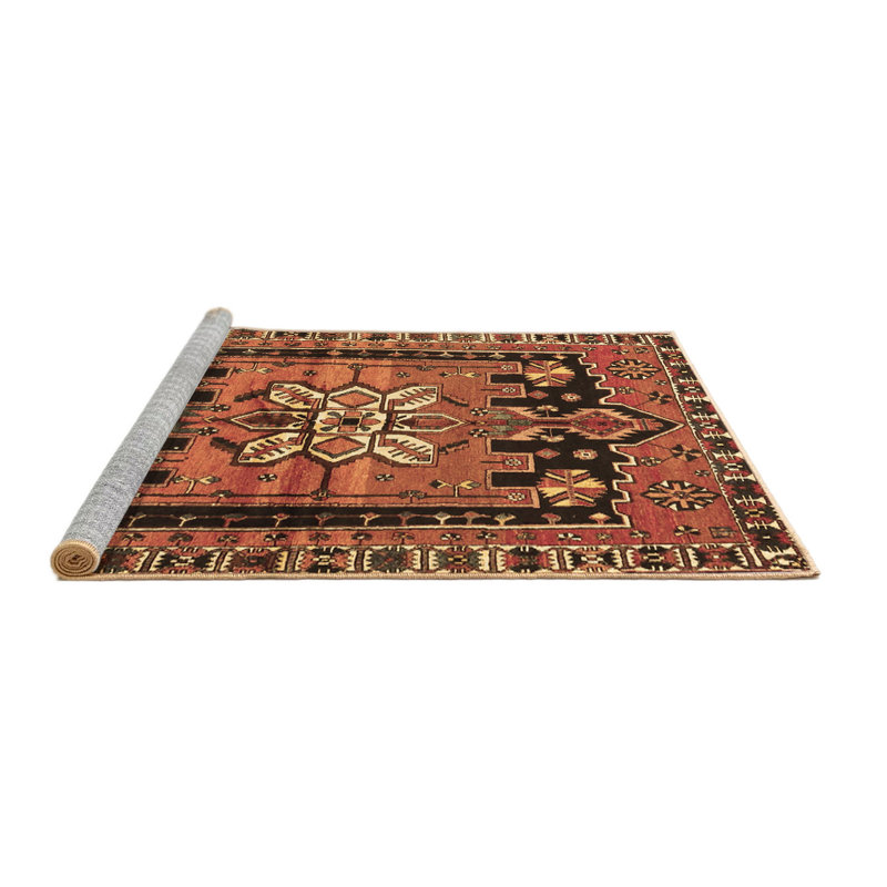 Maksym Performance Oriental Indoor Rug, Round 5'