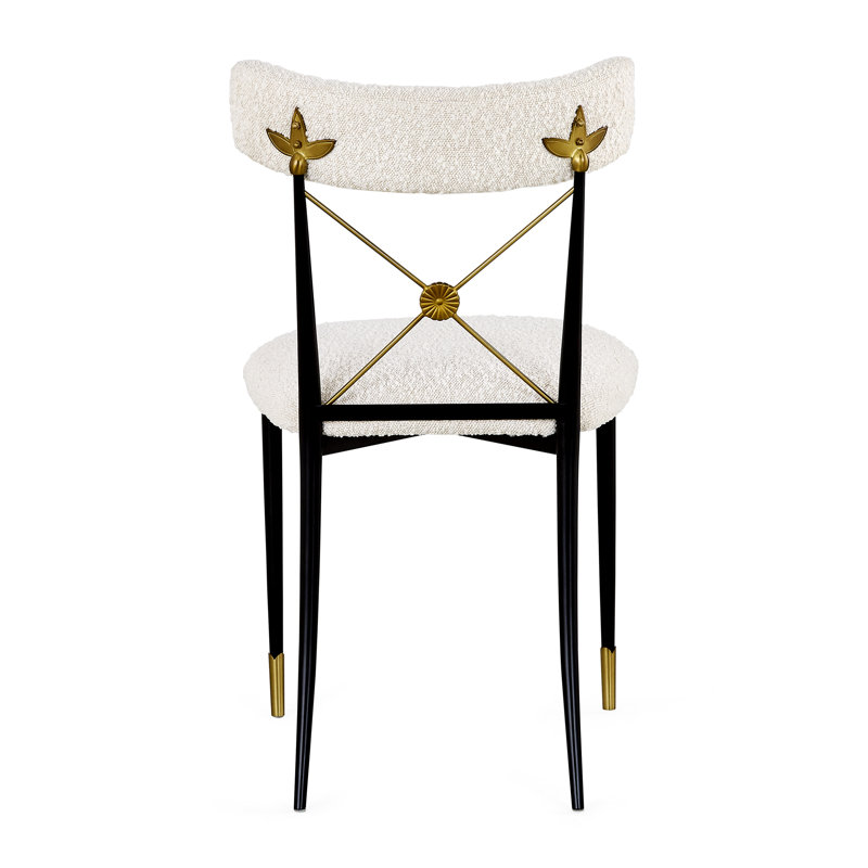 Rider Dining Chair, Olympus Oatmeal, Black
