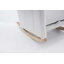Chaise berçante en tissu avec repose-pieds Teddy-702460555