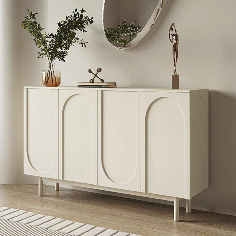 Buffet de rangement de style français, H 35,43 po x l 55,12 po x P 15,75 po