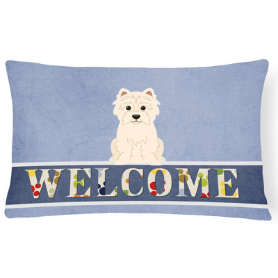  Coussin Westie Welcome