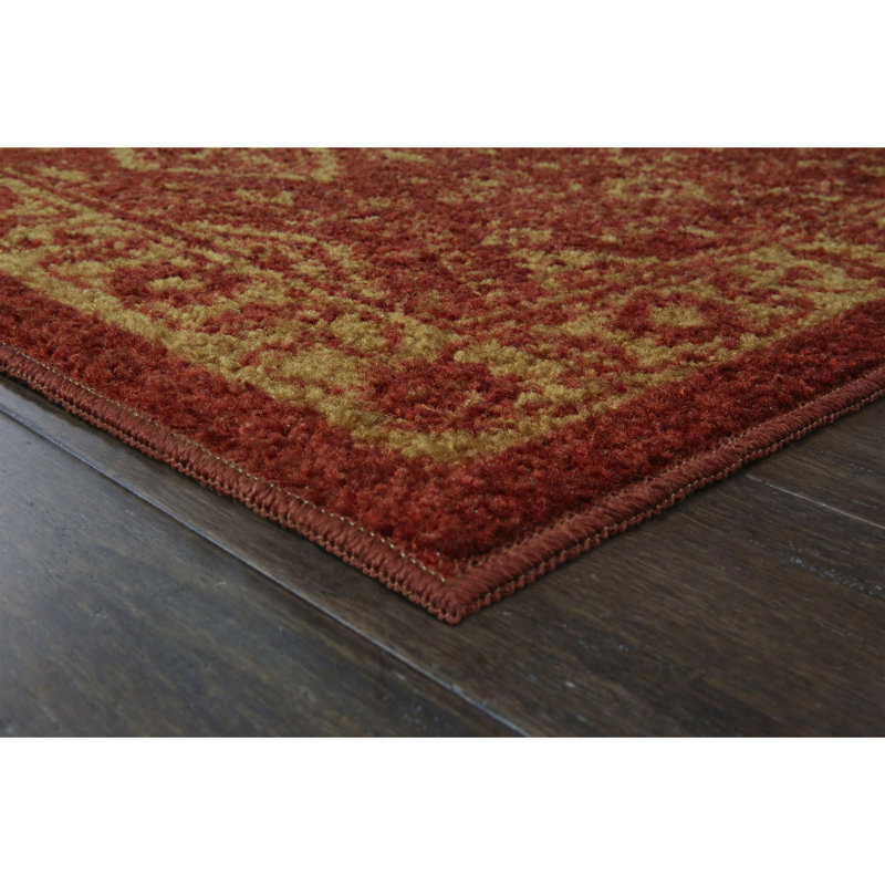 Eual Oriental Indoor Rug, Rectangle 5' x 7'