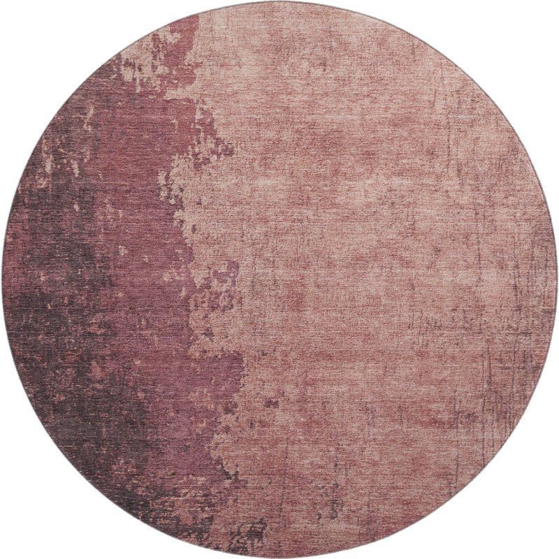 Premium Machine Washable Jakiyra AMF1904 Modern Rug, Round 8'