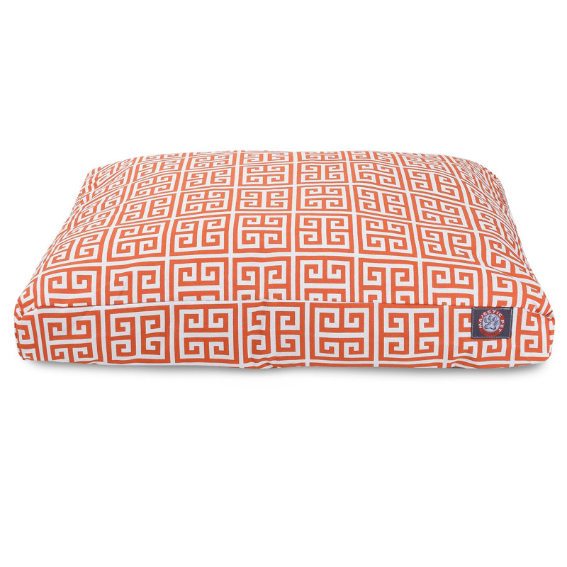 Coussin Towers Angela, Orange, Petit (l 20 po x P 27 po x H 4 po) ;
