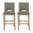 2Pcs Bar Stools Dining Barstool Chairs