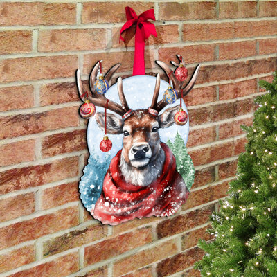 Décoration murale en bois Mescalero Christmas Mood
