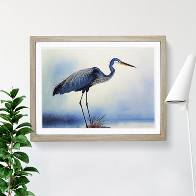 Heron Bird Vol.2 - Single Picture Frame Print