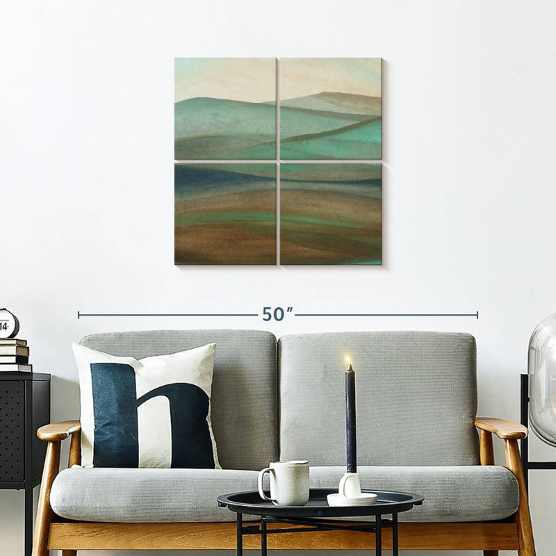 Mountainscape, 26" H x 26" W