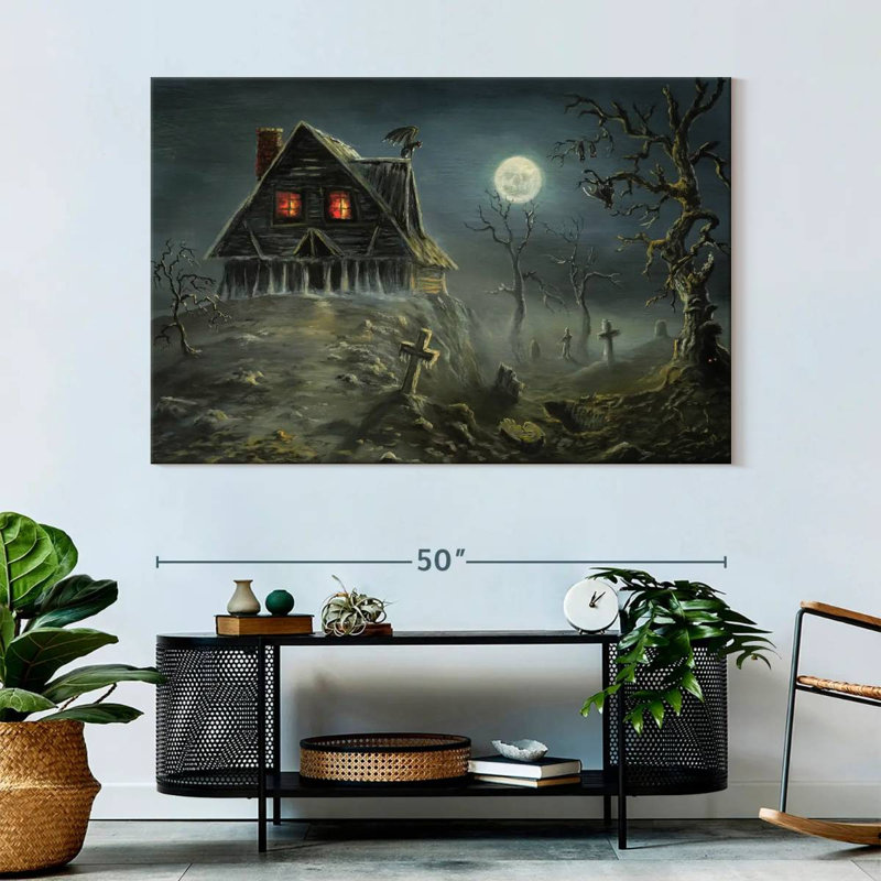 Kelan Haunted Hill House, H 34 po x l 51 po