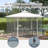 Outsunny Universal Replacement Mesh Sidewall Netting For Patio Gazebos And Canopy Tents With Zippers, (Sidewall Only)