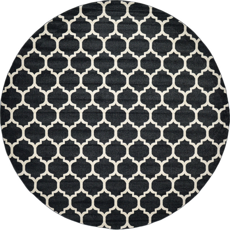 Molly Geometric Indoor Rug, Round 12'2"