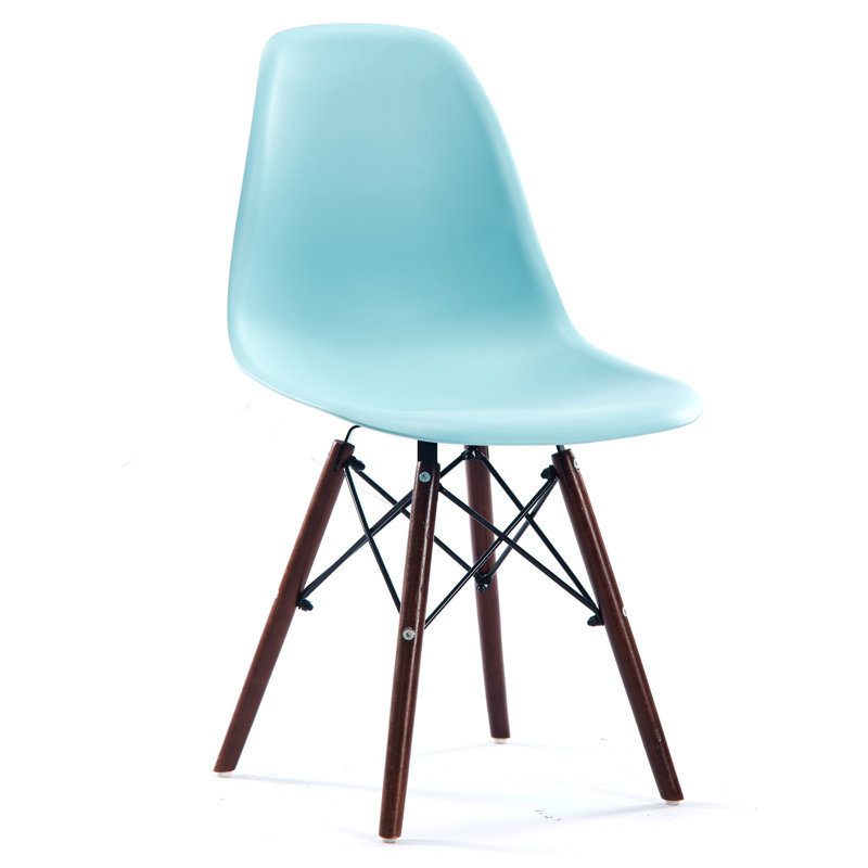 Chaise d'appoint Custer, Bleu, 4