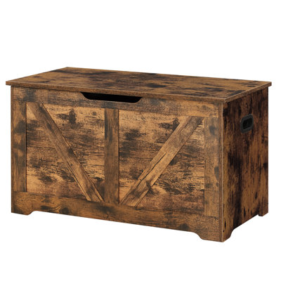 Storage Trunk With 2 Safety Hinges