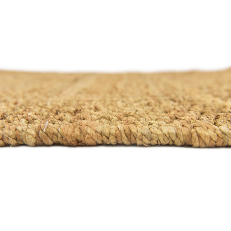 Tapis ivoire noué à la main Gelman, Rectangle 2 pi x 3 pi 1 po, Tan