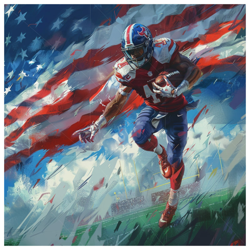 Housse de couette Football Football, Lit simple
