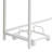 Grey And White L-Shape Computer Desk
