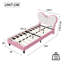 Upholstered Faux Leather Bed-1291843689-1291843690