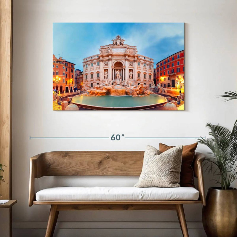Ravi Fontana Di Trevi, 30" H x 45" W