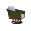 Escape Outdoor Swivel Lounge Chair-625291712