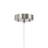 1-Light Cylinder Pendant - Brushed Nickel