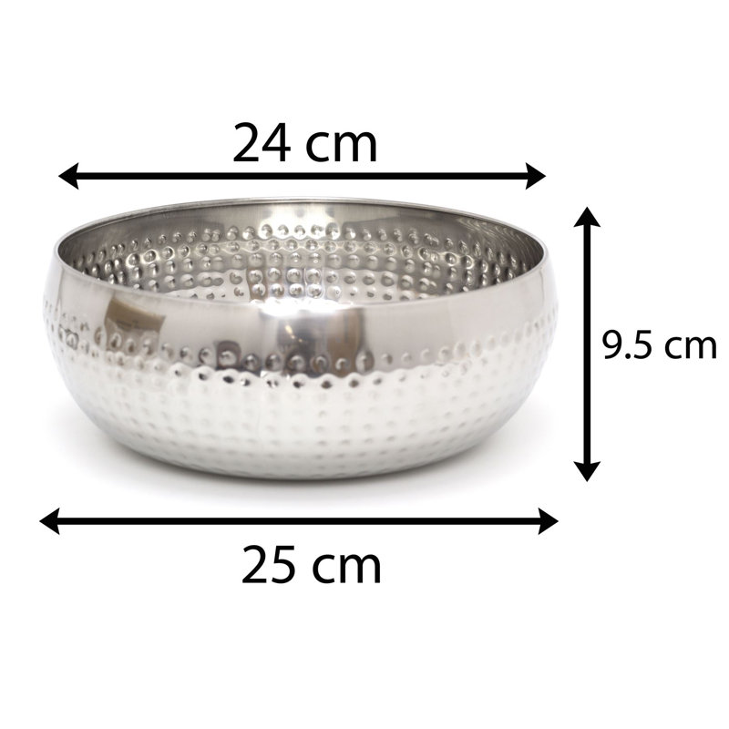 World Menagerie Garuda Stainless Steel Fruit Bowl