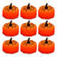 Halloween Fall Pumpkins For Tiered Tray Decoration Battery Powered LED Lighted Mini--lantern Centerpieces For Party Decorations