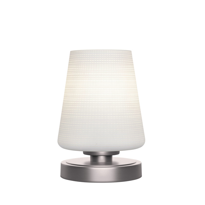 Luna 1-Light Table Lamp, White