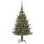 Artificial Pre-lit Christmas Tree with Ball Set-1130164440-1130164436
