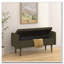 Banc de rangement en velours Teddy-1781089967