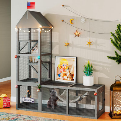 Enceinte pour chat Catio