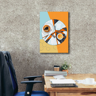 «Ivy Bronx» «Latte And Cake» par Andreas Magnusson, art mural sur toile, 12 po x 16 po