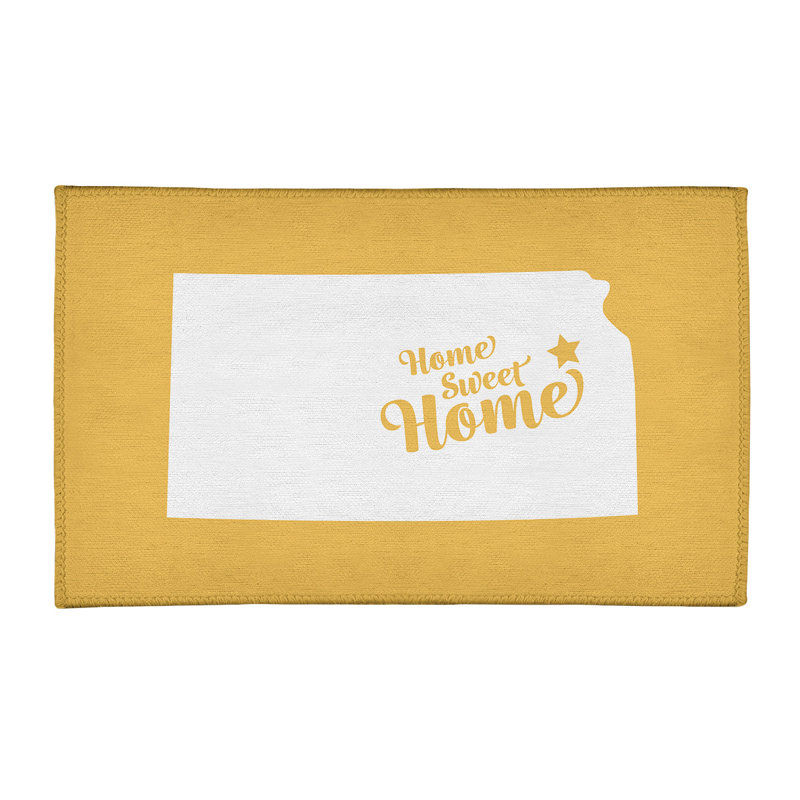 Tapis en poly-chenille topeka à la maison, Rectangle 3 pi x 5 pi