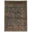 Tapis tribal turc gris et multicolore 9 x 12