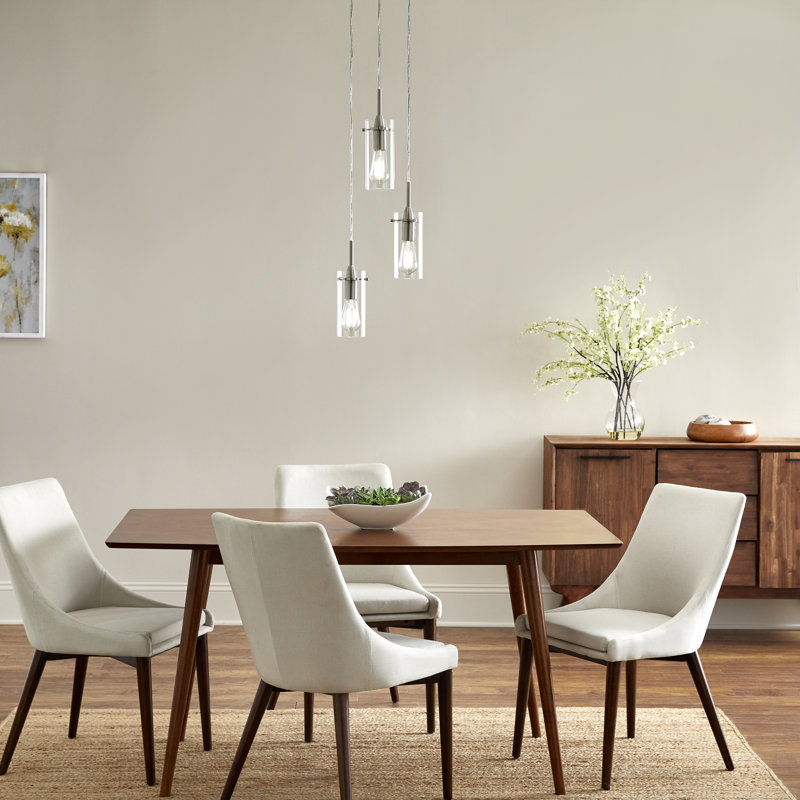 Angelina 3 - Light Cluster Pendant, Brushed Nickel