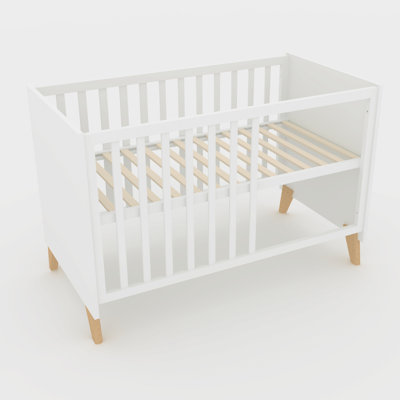 2 in 1 cot bed Leon 60 x 120 cm