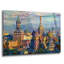 «Moscow Moscow Domes And Peaks» par Pedro Gavidia, art en verre acrylique Wal-1123693869