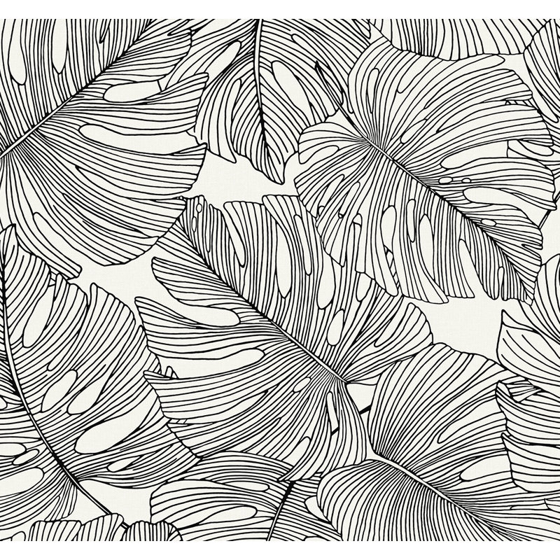 Rouleau de papier peint L 27 pi x l 27 po Townsley, Contraste
